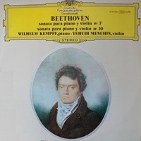 Deutsche Grammophon Stereo : Kempff  - Beethoven Violin Sonatas 7 & 10